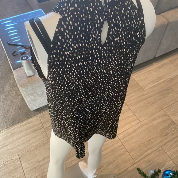 Adrianna Papell Black and White Halter Top - Picture 8 of 13